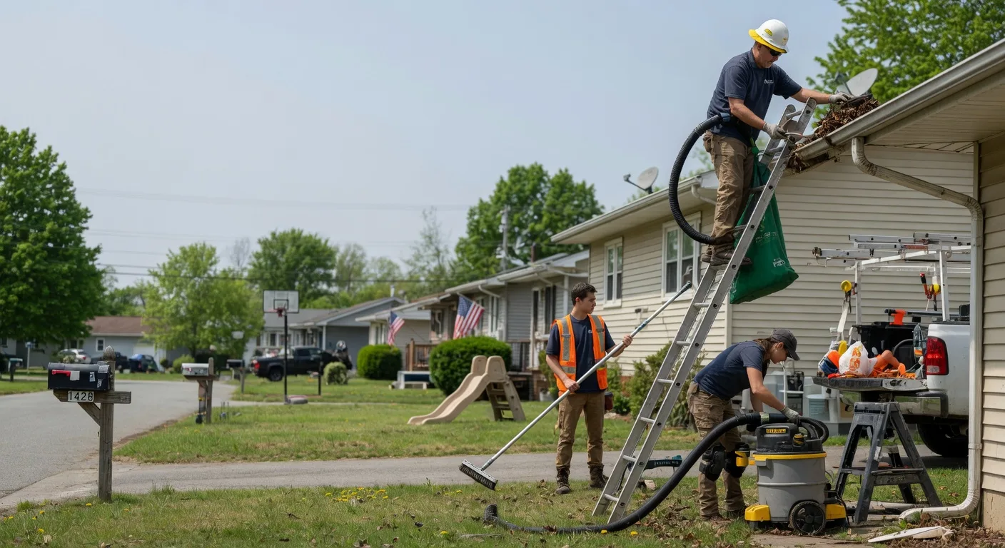 Gutter Installation in Joy, IL near me